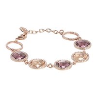 Bracciale Boccadamo Donna Sharada in Bronzo Zirconia XBR399RS - XBR399RS